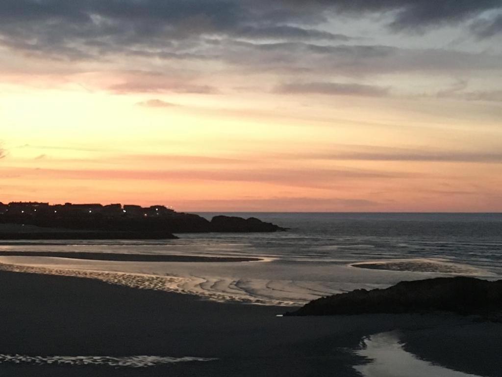 Apartamento Con Hermosas Vistas A La Playa Del Altar Sieiro ภายนอก รูปภาพ