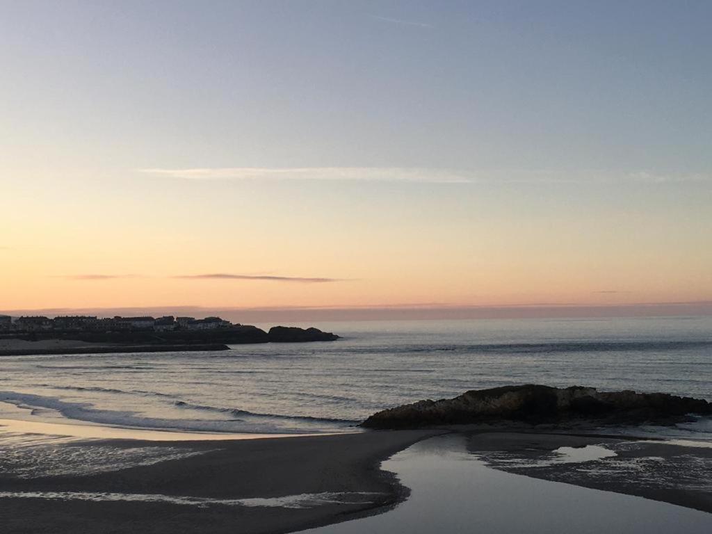 Apartamento Con Hermosas Vistas A La Playa Del Altar Sieiro ภายนอก รูปภาพ